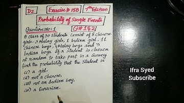 Mathematics Book 2 (D2) |  7th Edition | Exercise # 15 B |Q # 1 & 2 | Ifra Syed | in Urdu\Hindi