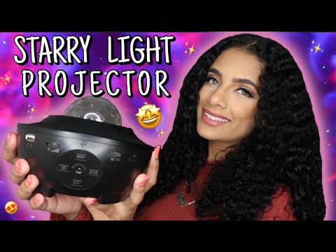 STARRY SKY LIGHT PROJECTOR WITH MUSIC 😍 | SETUP + REVIEW