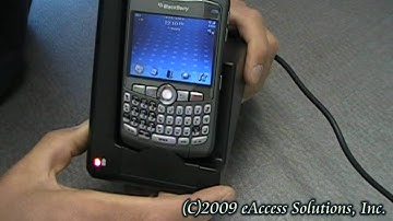 BlackBerry Curve Cradle Demo and Feature Instruction