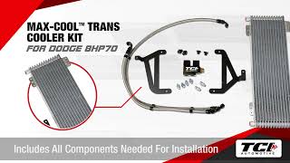 TCI Max-Cool Transmission Cooler Kit for Dodge 8HP70
