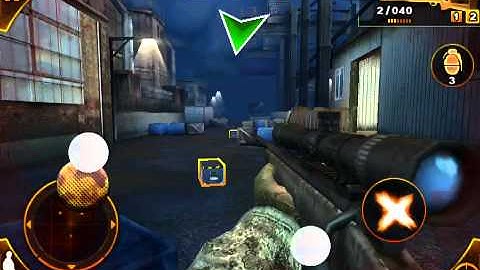 Modern Combat Sandstorm Quick Scope video with commentary