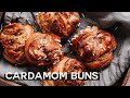 Cardamom Buns Swedish Recipe | Kanelbullar | Cinnamon Buns | ASMR Cooking