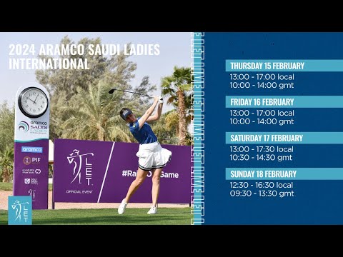 LIVE | SECOND ROUND | ARAMCO SAUDI LADIES INTERNATIONAL