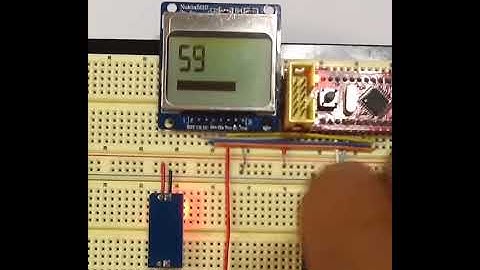 Rotary Encoder+LCD Nokia + Arduino