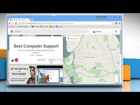 How to edit or delete a board on Pinterest™