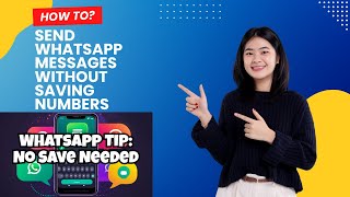 How to send WhatsApp Messages without saving numbers?| Avoid saving numbers: WhatsApp message tricks screenshot 5