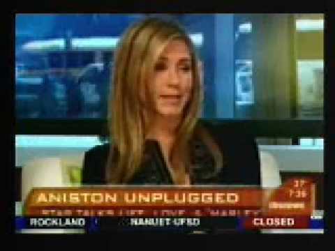 Jennifer Aniston Creepy Interview with Harry Smith