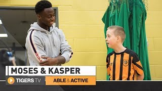 Behind The Scenes | Moses Meets Kasper at Tigers Trust Able & Active Session