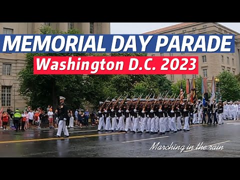 Wideo: Washington, DC Memorial Day Parade Tras Map