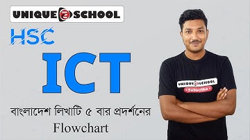 বাংলাদেশ লিখাটি ৫ বার প্রদর্শনের Flowchart   | ICT Chapter 5 |   part 20