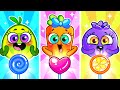 Lollipop Song 🍭😍 Colors Song 💚💙🧡 II VocaVoca🥑 Kids Songs &amp; Nursery Rhymes