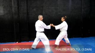 Chudan Uke (Uchi Uke) Nihonme 2 - Wado-Ryu Küçükköy Karate Spor Kulübü
