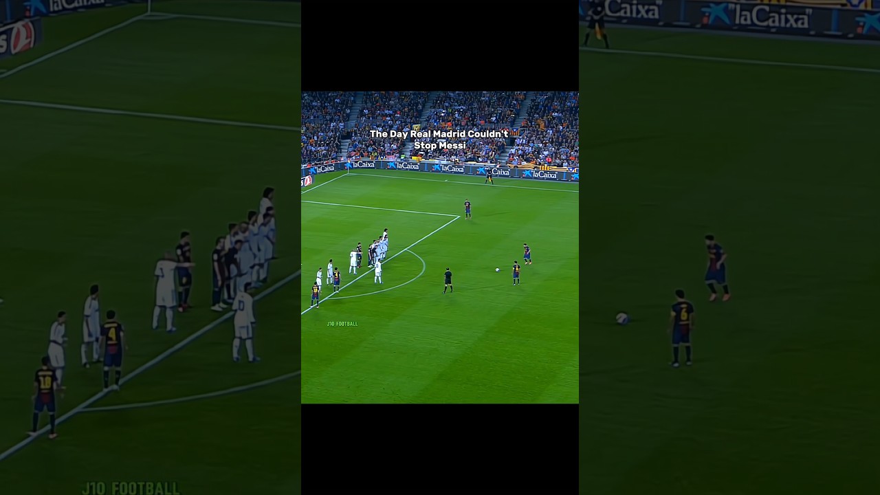 😱 NO KEEPER STOOD A CHANCE! MESSI FREE KICK vs REAL MADRID 🔥🐐 | El Clásico 2012/13