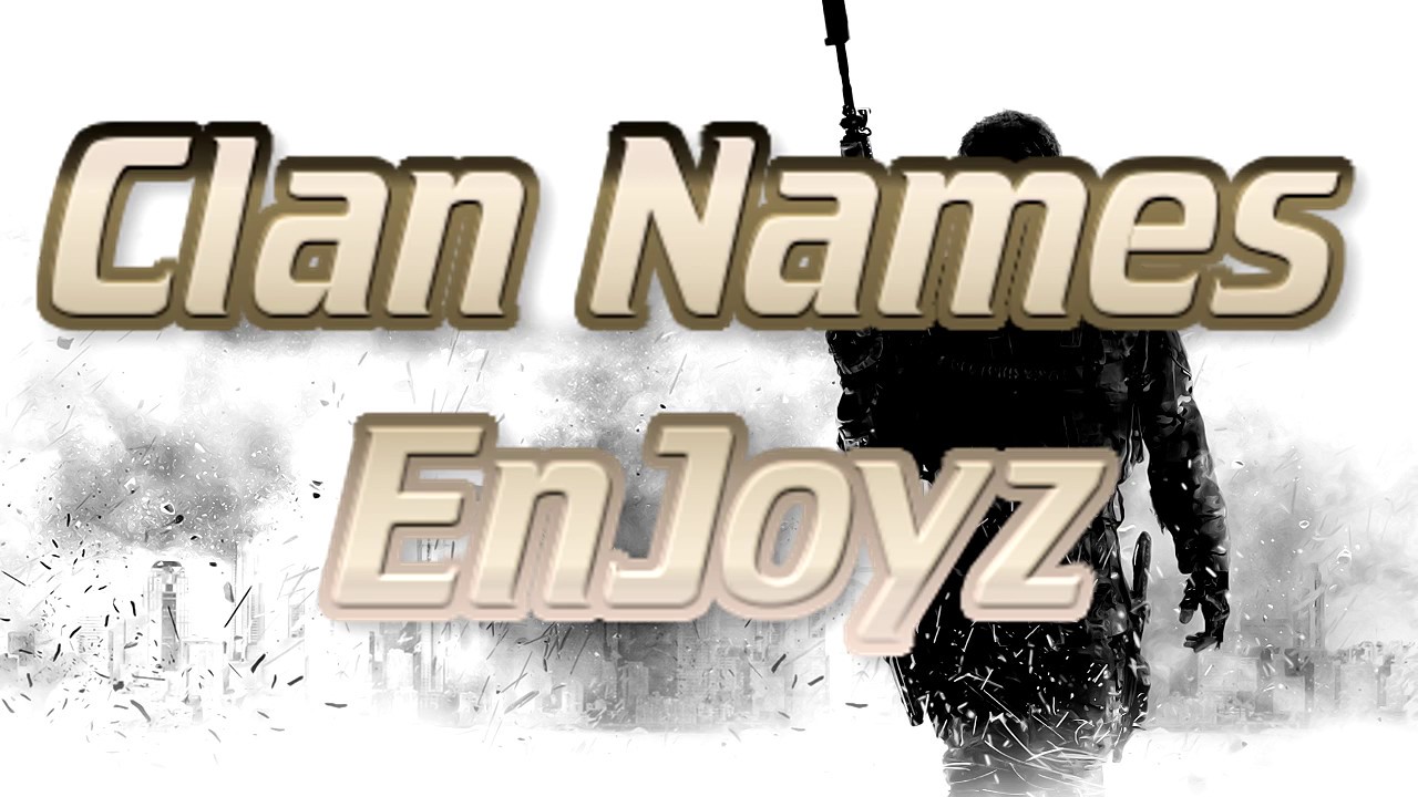 50 Call Of Duty Clan Name Ideas!