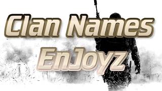 50 Call Of Duty Clan Name Ideas!