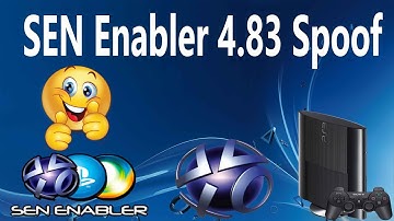 How To Go Online With SEN Enabler v6 CEX And  DEX 4.83 Spoof  Jailbroken PS3 ONLY