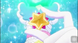 [1080p]Cure Parfait Attack Un! Deux! Tres Bien! Kirakuru Rainbow