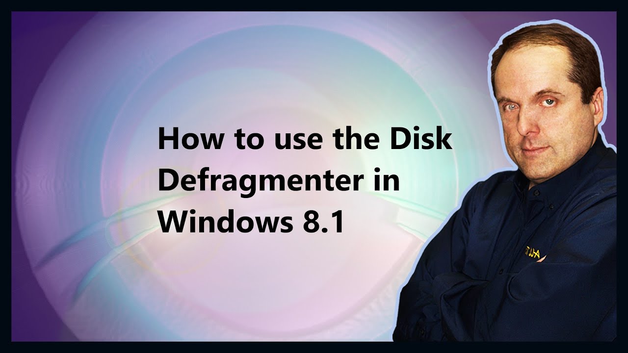 How do you defrag Windows 8.1?