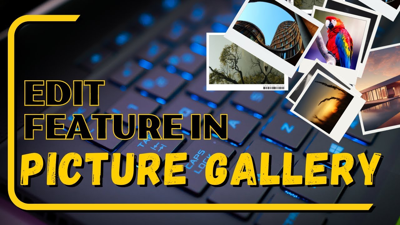 Editing feature in picture gallery app next.js 13 - YouTube