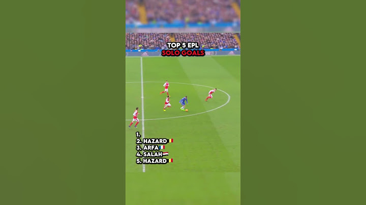 TOP 5 EPL SOLO GOAL #premierleague #goals #football #footballshorts #footballmoments #soccer #viral