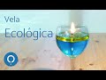 Hacer una vela con agua y aceite