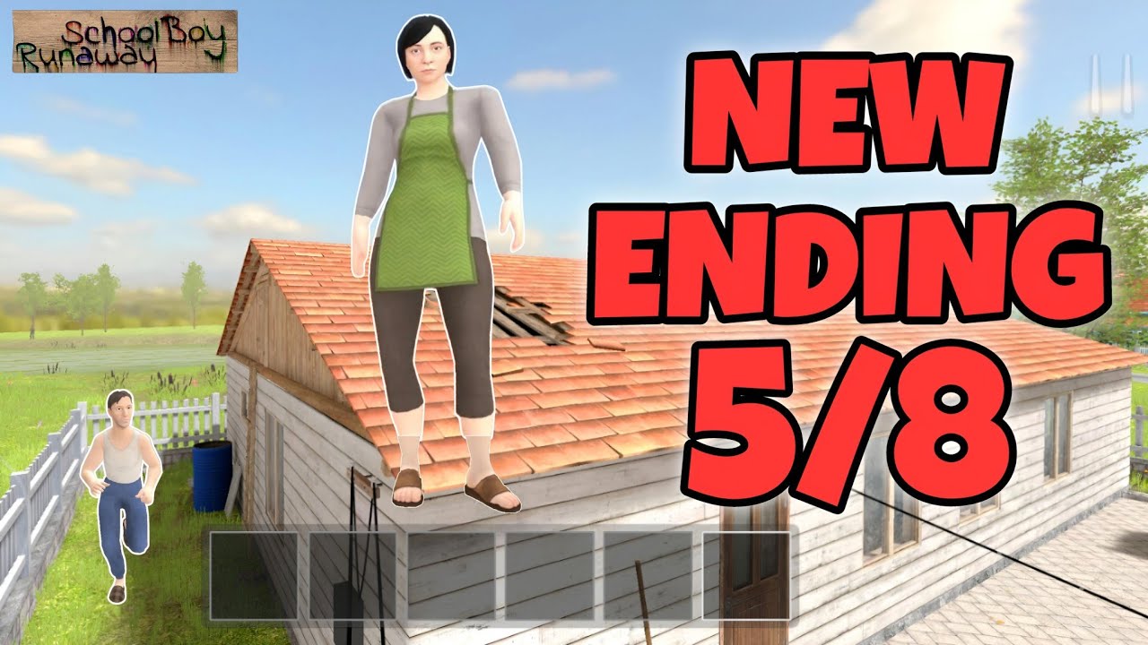 SCHOOLBOY RUNAWAY STEALTH - 5 Ending in a New Way - FULL GAMEPLAY - YouTube