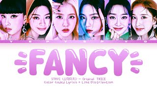 [OFFICIAL AUDIO] STAYC (스테이씨) - FANCY (REMIX) | Color Coded Lyrics + Line Distribution
