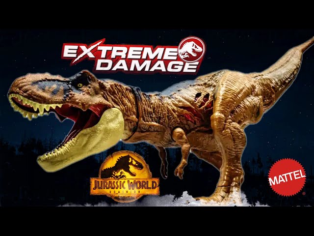 Figurine T-Rex Extrême JURASSIC WORLD