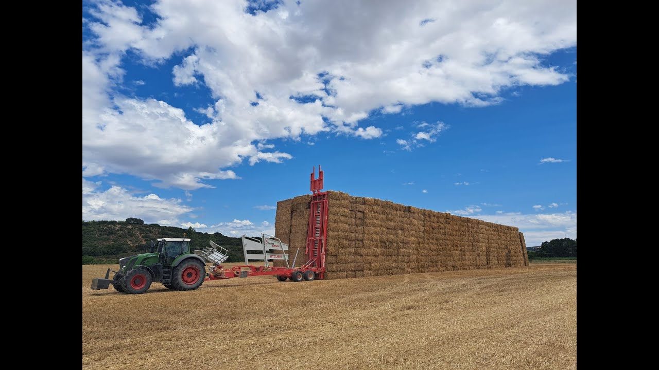 SAISON DE PAILLE 2024 TRANSPORTES BARBARIN VILLAMAYOR CAMPAÑA PAJA 2024 STRAW BALLING 2024