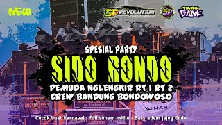 DJ SIDO RONDO PEMUDA NGLENTIK RT 1 RT 2 FULL PARTY