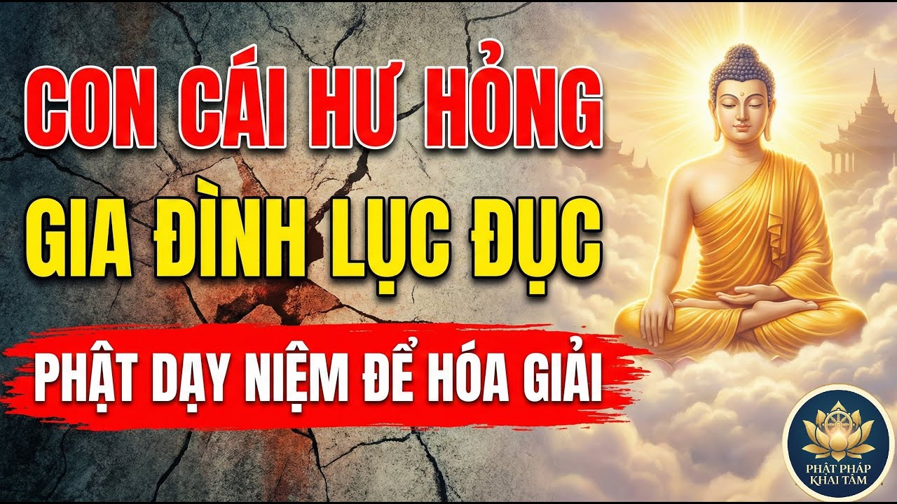 Gia Đình Lục Đục, Con Cái Hư Hỏng! Bất An Là Điềm Mất Phước – Phật Dạy Niệm Ngay Để Hóa Giải
