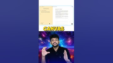 OpenAI Released its new feature CANVAS on Day 4 of OpenAI