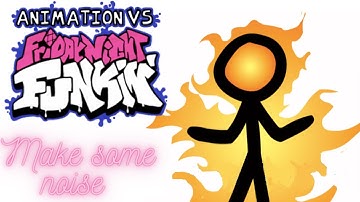 Make some noise by the Animation vs fnf Mod In Roblox Funky Friday