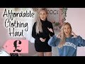 AFFORDABLE TRY ON CLOTHING HAUL | ISAWITFIRST | Lucy Jessica Carter AD