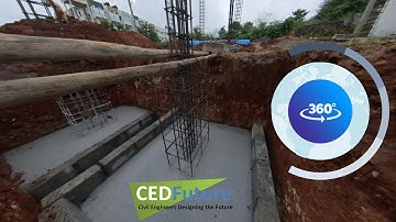 How 360 view of Column Footings look like