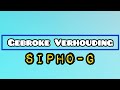 Sipho-G - Gebroke Verhouding ▪Lyric Video▪