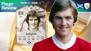 89 Icon Kenny Dalglish Player Review L Fc26 Ultimate Team