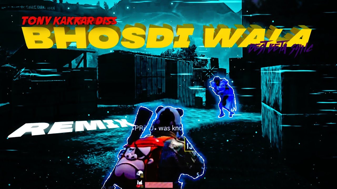 bhosdi-wala-tony-kakkar-diss-song-bgmi-montage-video-mr-m