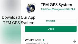 TFM GPS System App Function (Live Tracking/View & Share Live Tracking Link) screenshot 5