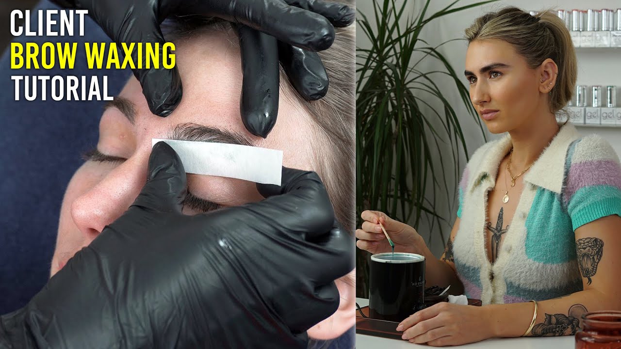 Brow Waxing & Shaping Tutorial | Precise Pro Technique
