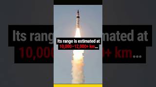 Agni-6 Missile Test 🔥 India Enters ICBM Elite? | 12,000KM Range DRDO Update #shorts #Agni6 #missile