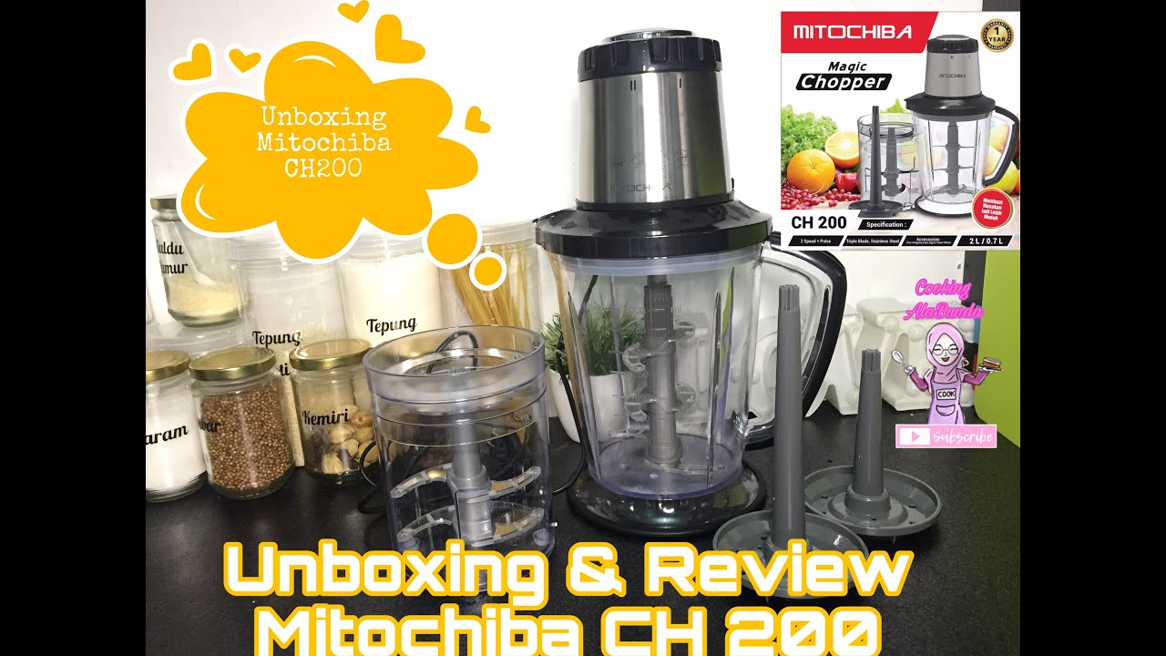 Mitochiba  CH200 Unboxing and Review  Magic Chopper  