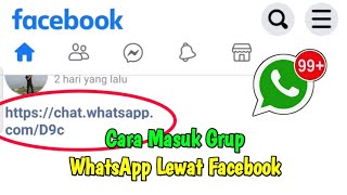 Cara Masuk Group WhatsApp melalui link Facebook ternyataMudah