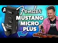 Компактний гітарний підсилювач для навушників FENDER MUSTANG MICRO PLUS