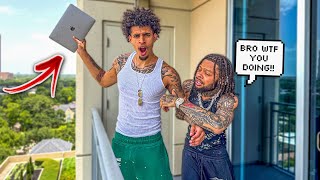 Throwing Amar New Apple MacBook Over The Balcony..
#TeamJordan
Jlace Live Channel:
P.O. Box: 801FM 1463 STE 200 #201 Katy, Tx 77494
Email: jordanlaceybookings@gmail.com
SOCIALS👇🏼
Instagram: @imjordanlacey
Twitter: @imjordanlacey
Snapchat: imjordanlacey
TikTok: @Imjordanlacey
Facebook: https://www.facebook.com/jordanlaceytv?mibextid=LQQJ4d
TAN SOCIALS
Youtube : @Iamtansiaj
TikTok : Iamtansiaj Throwing Amar New Apple MacBook Over The Balcony..