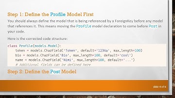 Understanding NameError When Connecting Django ForeignKey Fields to Another Model