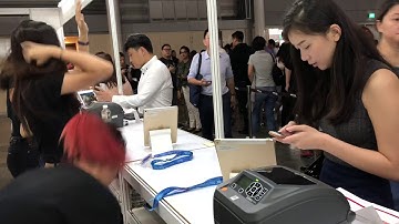 Large Scale Event - Registration with QR Code and Instant Badge Printing for large scale event