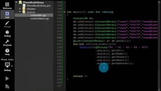 ساخت دفترچه تلفن به کمک C++/Qt/SQLite