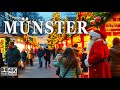 Münster, Christmas Market Walking Tour 4K | Magical Weihnachtsmarkt Moments