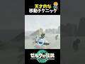 バクダン槍の特性を利用した移動テクニック【ゼルダの伝説 ティアーズ オブ ザ キングダム】#shorts